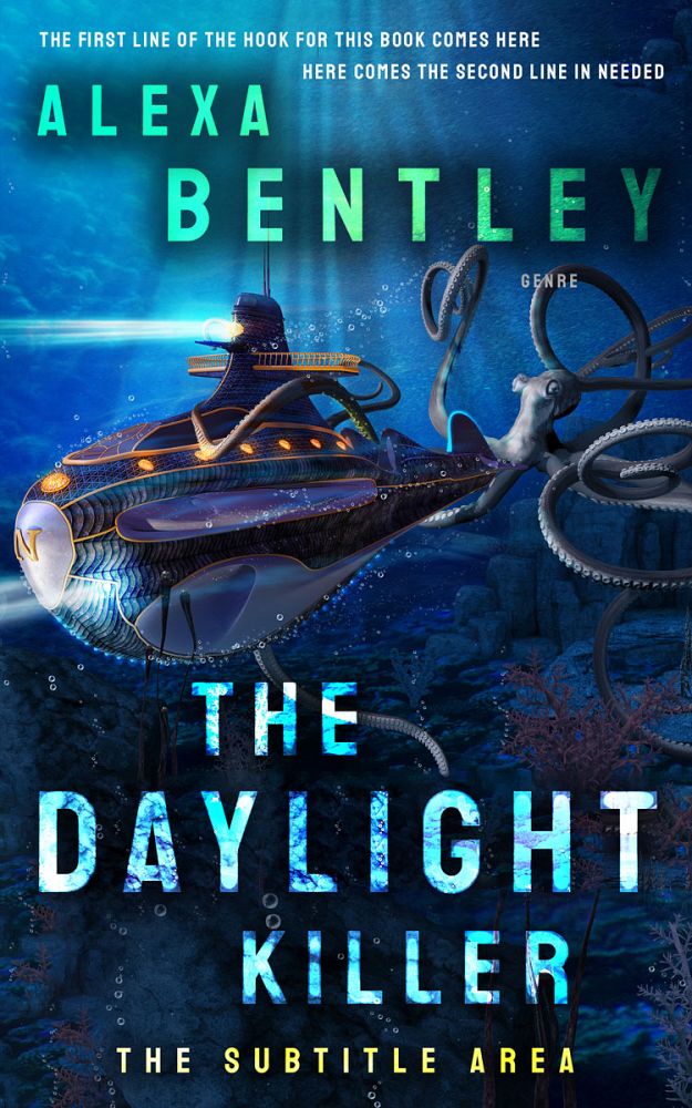 Front view of Elephant #9011 - Premade Science Fiction Book Cover | BookCoverZone