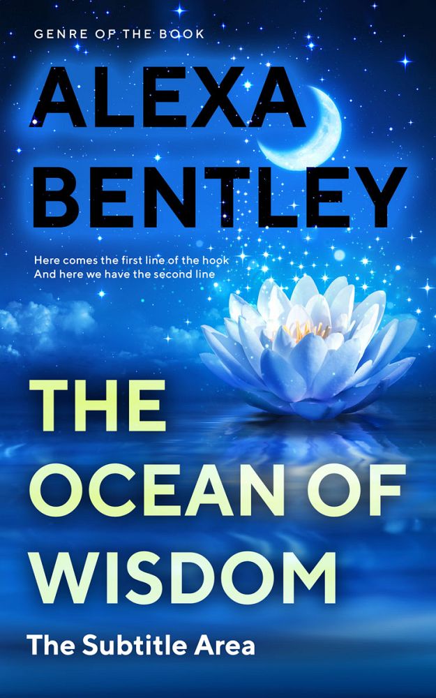 Front view of Denim #9044 - Premade Religion & Spirituality Book Cover | BookCoverZone