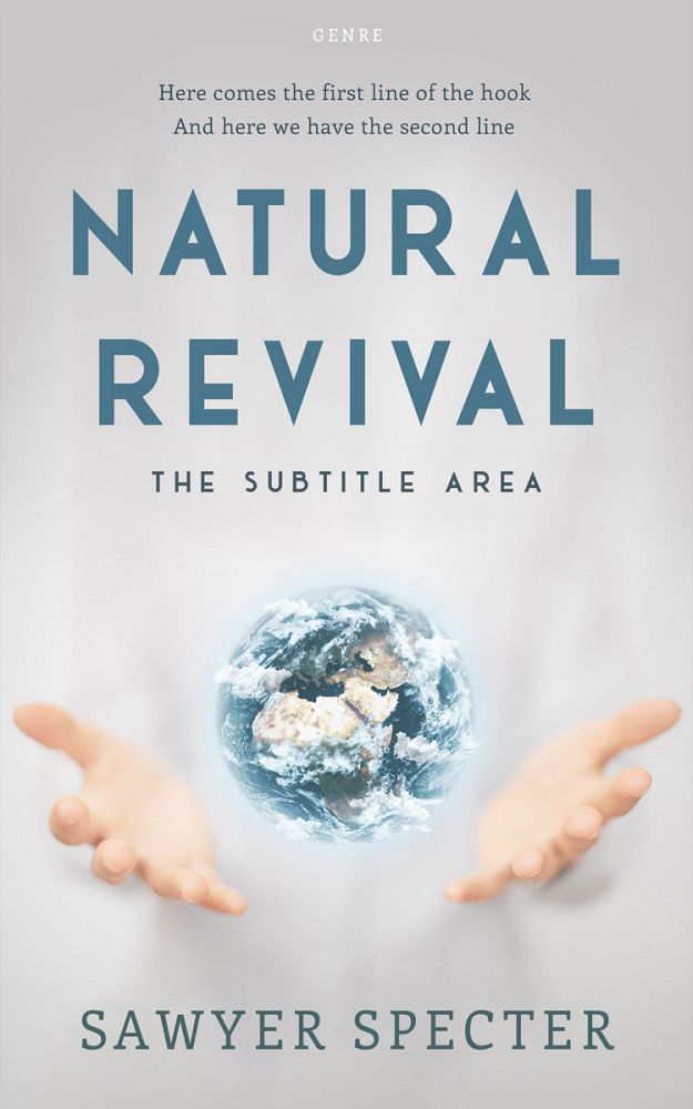 Front view of Alto #9217 - Premade Environment & Ecology Book Cover | BookCoverZone