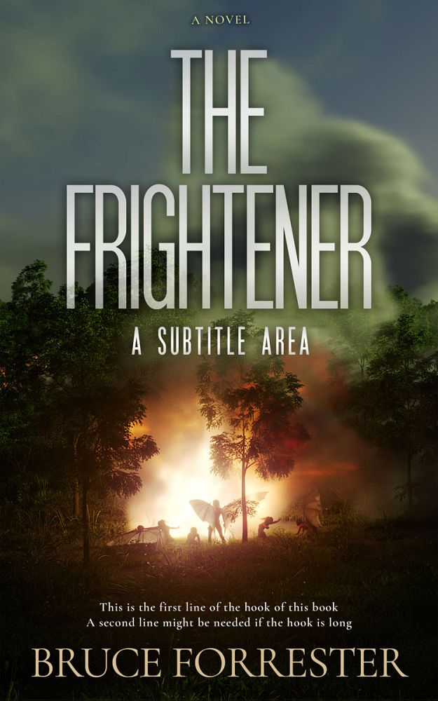 Front view of Rangitoto #9227 - Premade Paranormal & Urban Book Cover | BookCoverZone