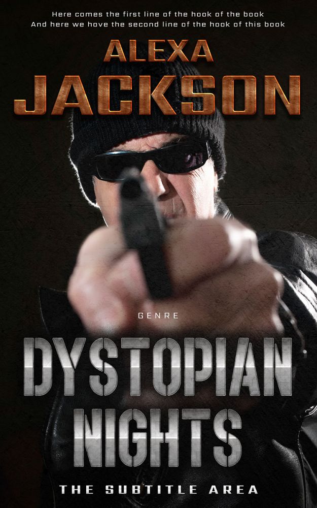 Front view of Thatch #9351 - Premade Action & Adventure Book Cover | BookCoverZone