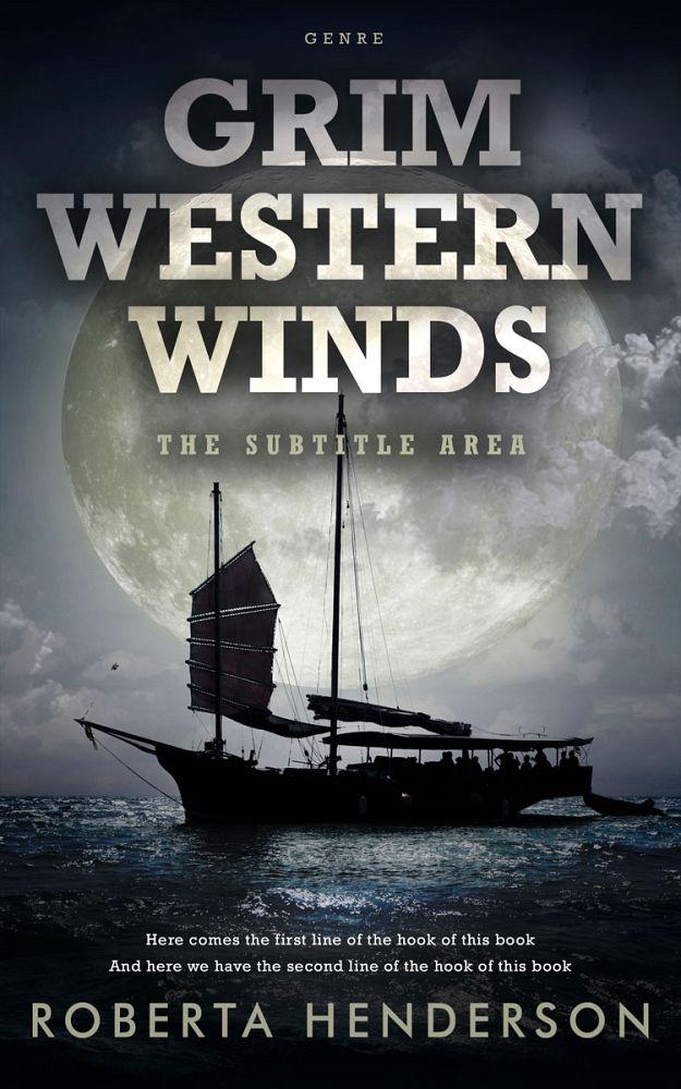 Front view of Shark #9478 - Premade Historical Book Cover | BookCoverZone