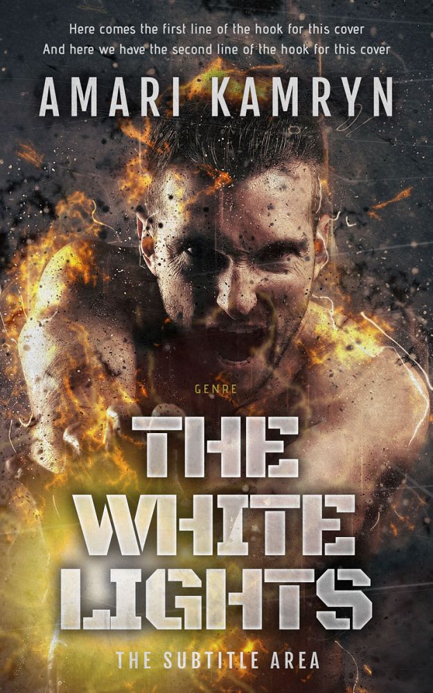 Front view of Taupe #9574 - Premade Paranormal & Urban Book Cover | BookCoverZone