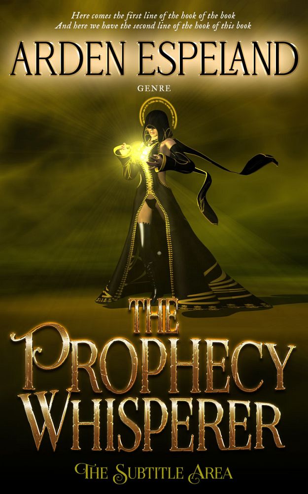 Front view of Jacko Bean #9706 - Premade Fantasy Book Cover | BookCoverZone