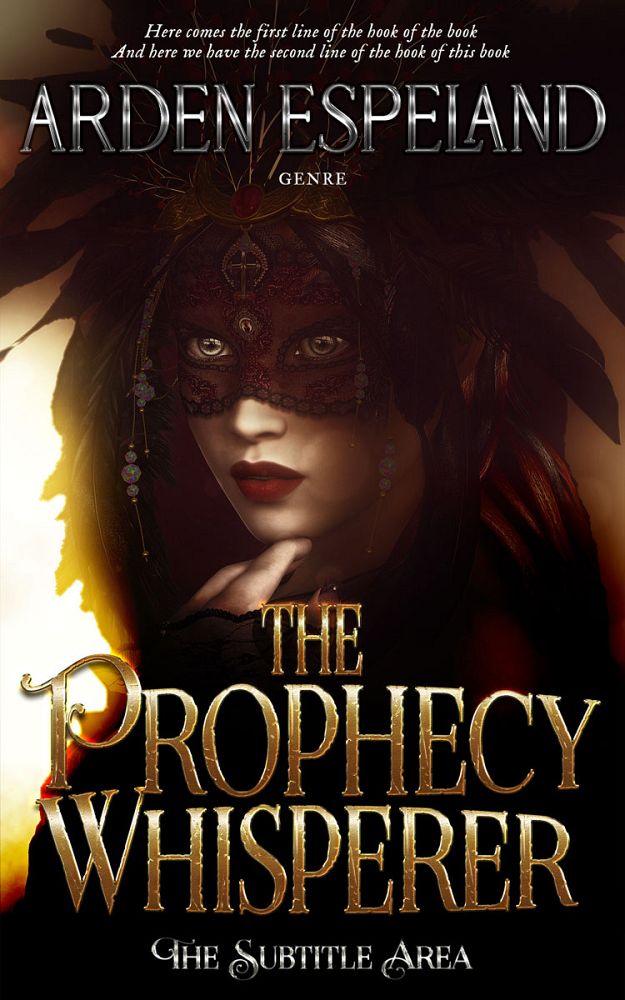Front view of Night Rider #9708 - Premade Fantasy Book Cover | BookCoverZone