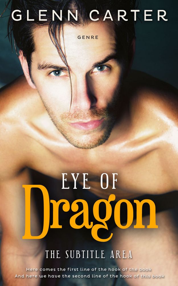 Front view of Shark #10024 - Premade Erotica Book Cover | BookCoverZone