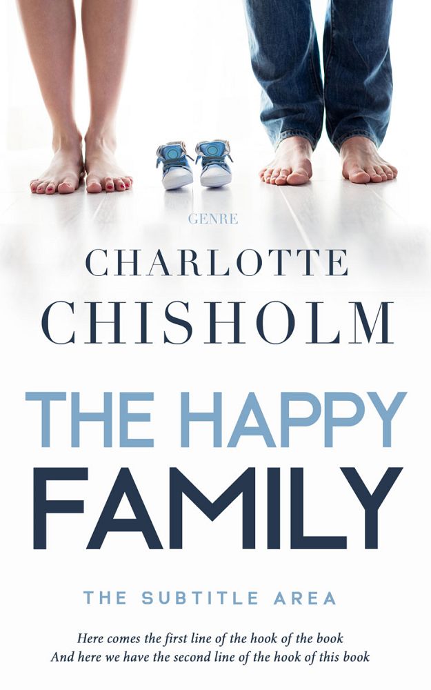 Front view of Cloud Burst #10253 - Premade Family & Parenting Book Cover | BookCoverZone