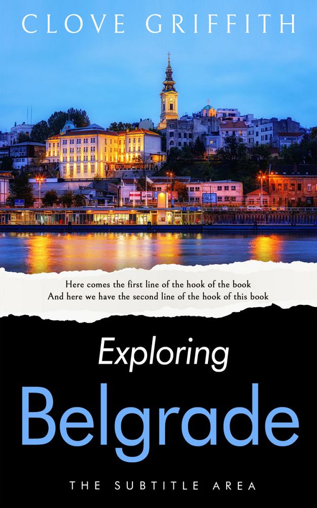 Front view of Malibu #10326 - Premade Travel Book Cover | BookCoverZone