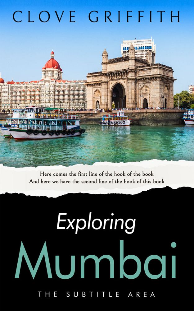 Front view of Iron #10338 - Premade Travel Book Cover | BookCoverZone