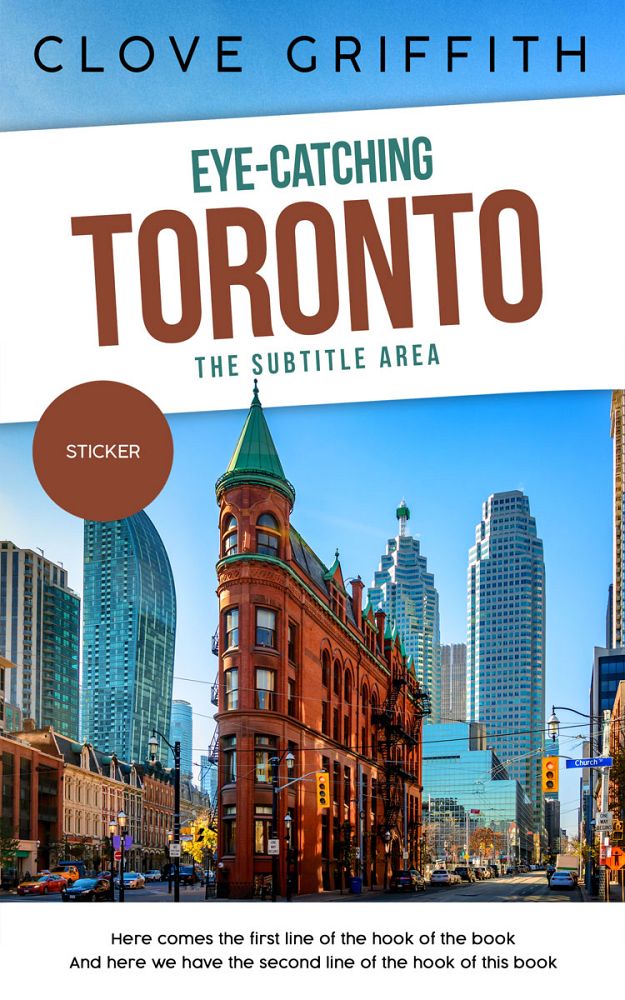 Front view of Rock #10355 - Premade Travel Book Cover | BookCoverZone