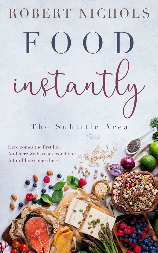 Front view of Iron #10452 - Premade Cookbooks & Food & Wine Book Cover | BookCoverZone