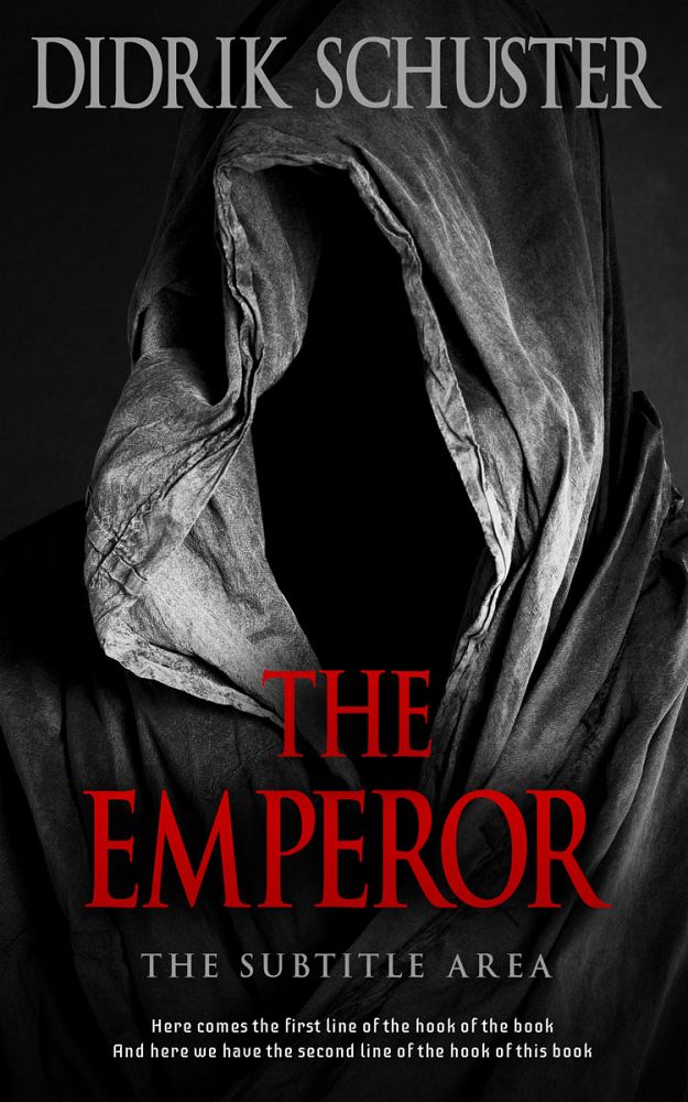 Front view of Cod Gray #10914 - Premade Horror Book Cover | BookCoverZone
