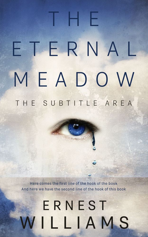 Front view of Timberwolf #11087 - Premade Surreal Book Cover | BookCoverZone