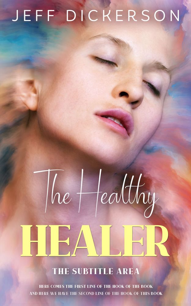 Front view of Quicksand #11175 - Premade Health & Mind & Body Book Cover | BookCoverZone