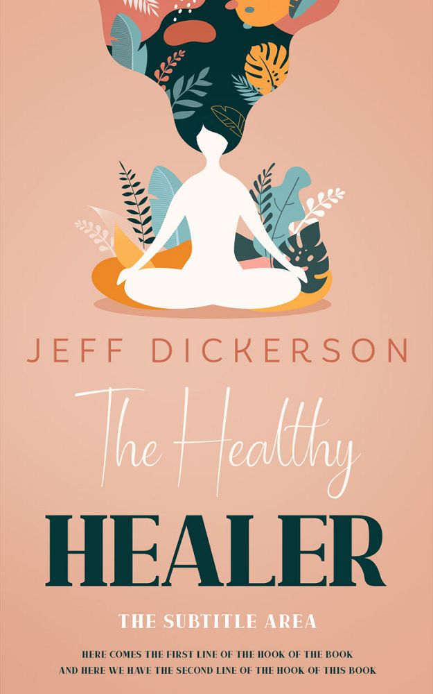 Front view of Cashmere #11176 - Premade Health & Mind & Body Book Cover | BookCoverZone