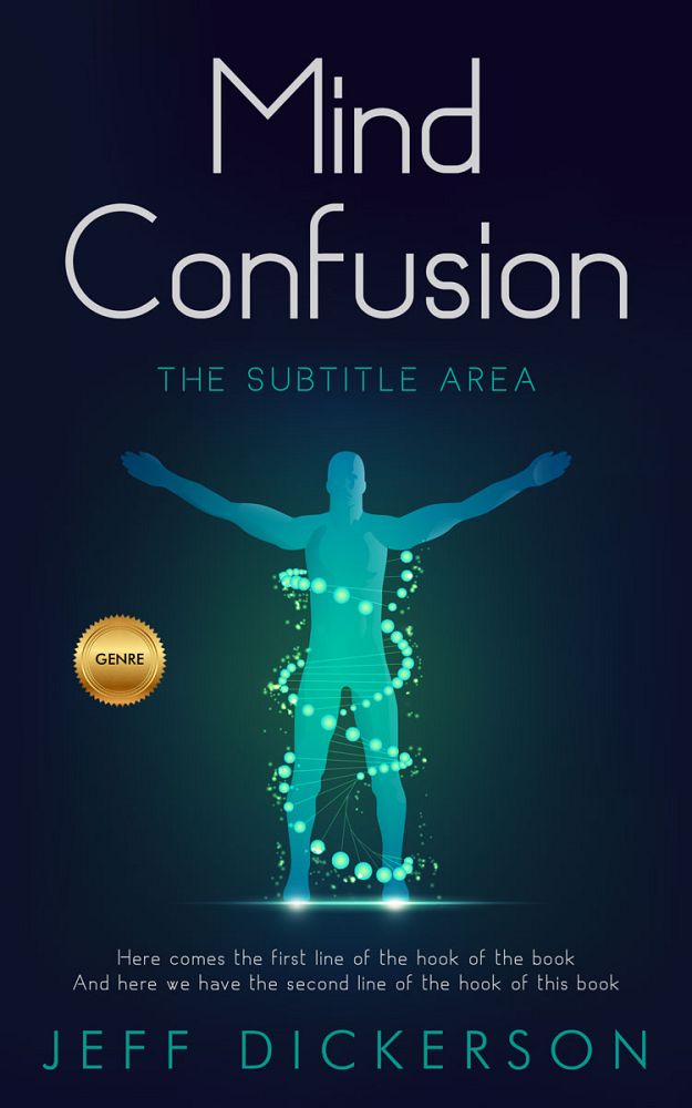 Front view of Firefly #11181 - Premade Health & Mind & Body Book Cover | BookCoverZone