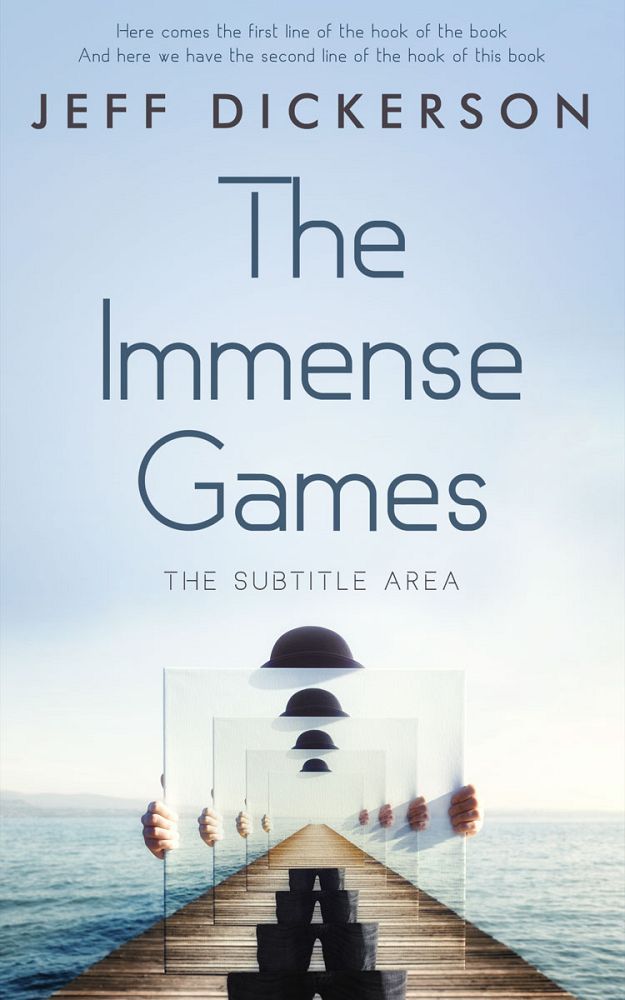 Front view of Botticelli #11195 - Premade Surreal Book Cover | BookCoverZone