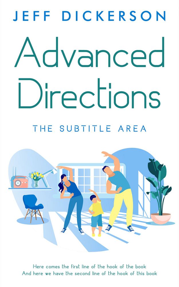 Front view of Botticelli #11227 - Premade Family & Parenting Book Cover | BookCoverZone