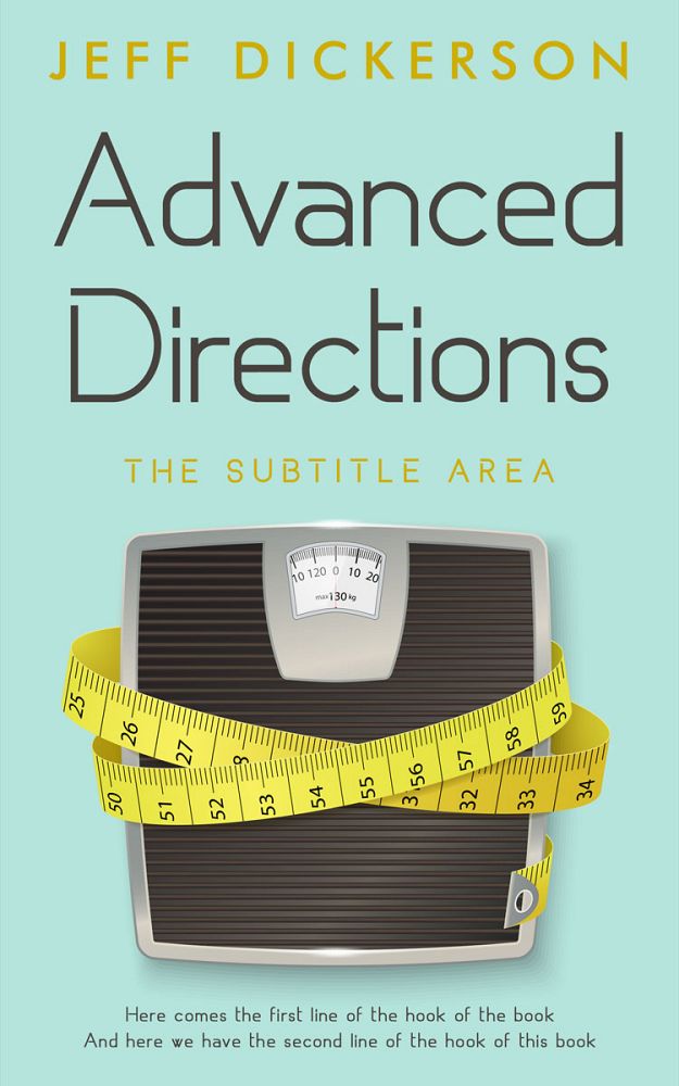 Front view of Aqua Island #11231 - Premade Health & Dieting & Fitness Book Cover | BookCoverZone