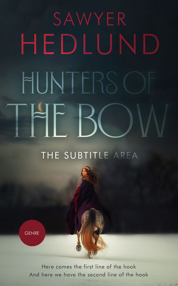 Front view of Shark #11560 - Premade Fantasy Book Cover | BookCoverZone