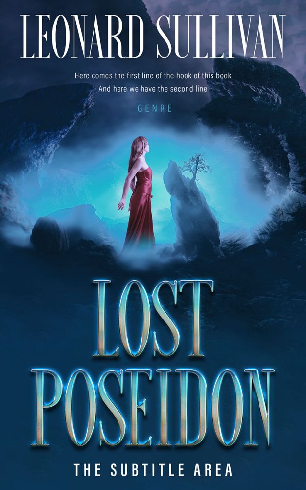 Front view of Elephant #11625 - Premade Fantasy Book Cover | BookCoverZone