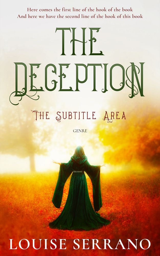 Front view of Aths Special #11715 - Premade Fantasy Book Cover | BookCoverZone