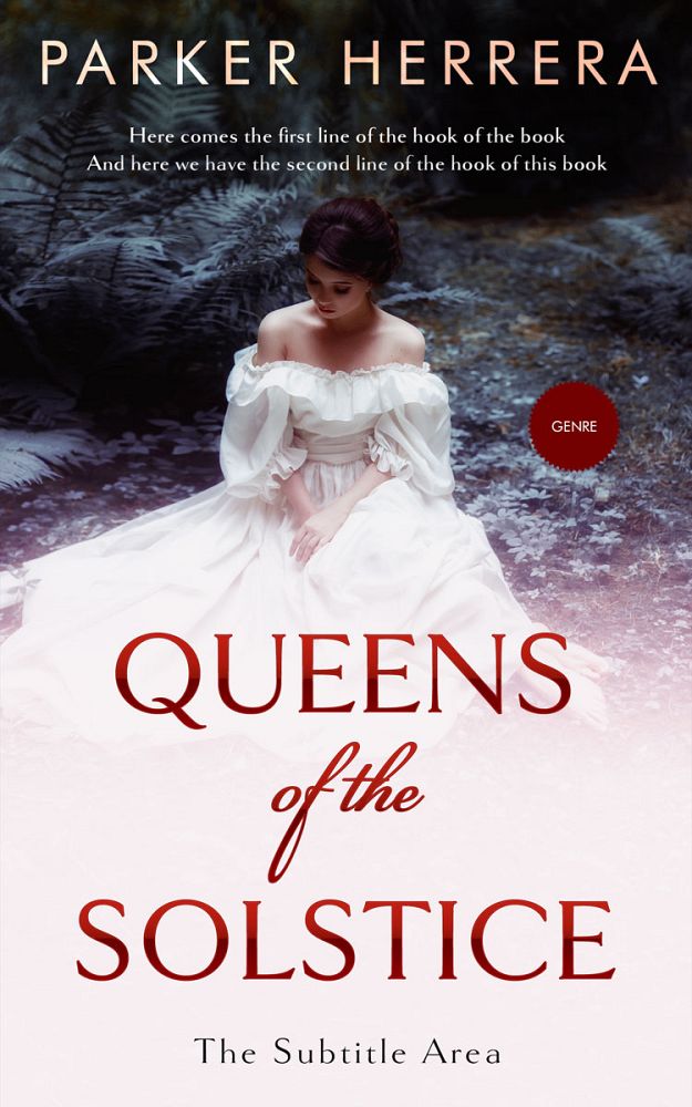 Front view of Lola #11777 - Premade Royal Romance Book Cover | BookCoverZone