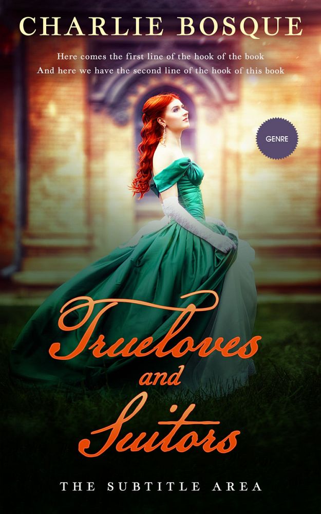 Front view of Tumbleweed #11797 - Premade Royal Romance Book Cover | BookCoverZone