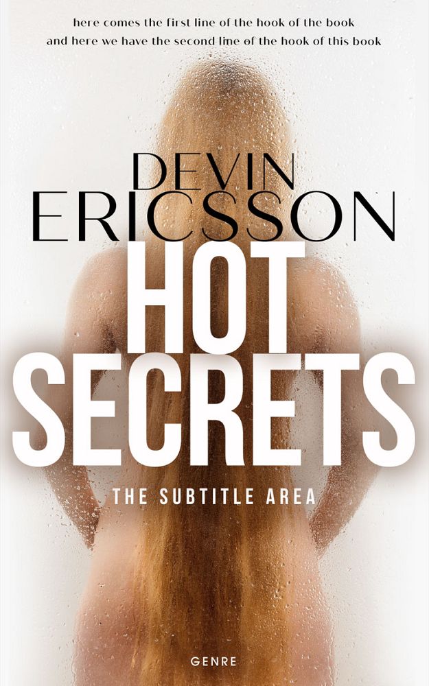 Front view of Pearl Bush #11924 - Premade Erotica Book Cover | BookCoverZone