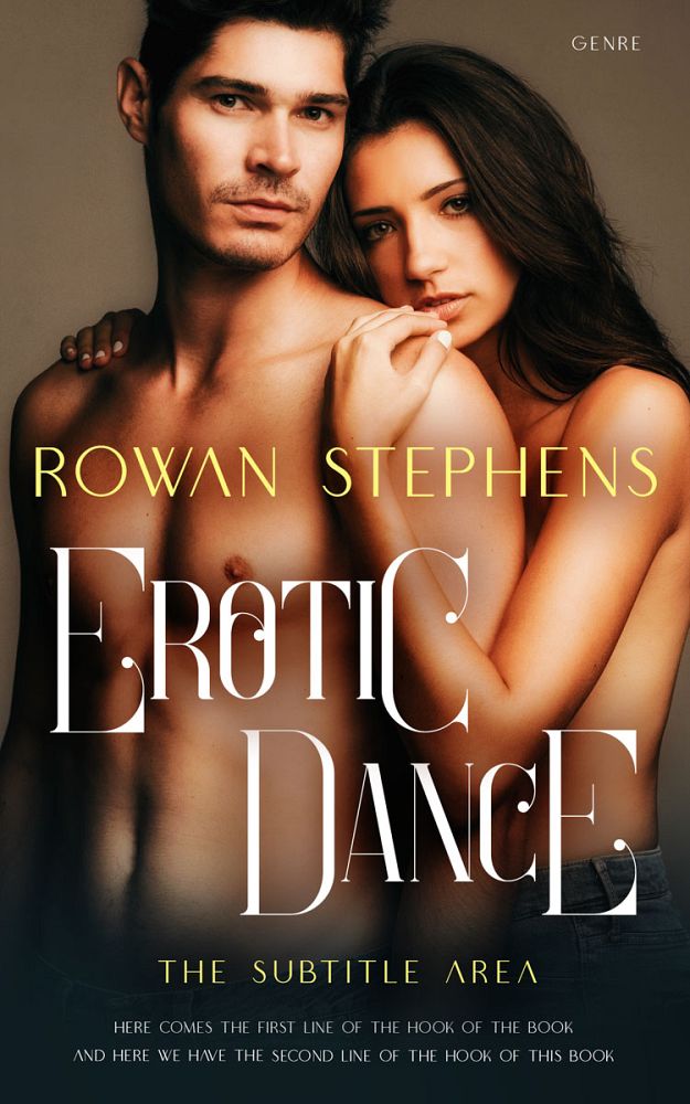 Front view of Zeus #11952 - Premade Erotica Book Cover | BookCoverZone