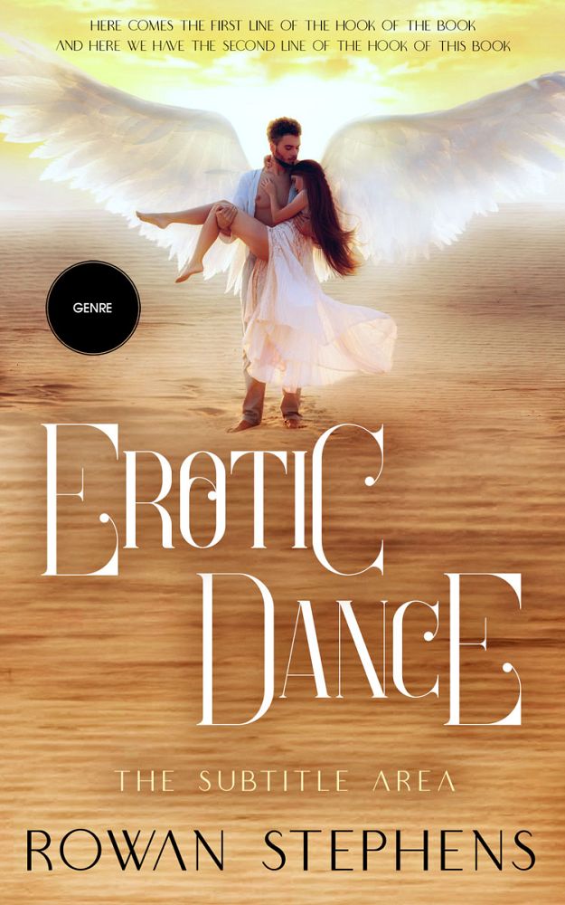 Front view of Twine #11955 - Premade Erotica Book Cover | BookCoverZone