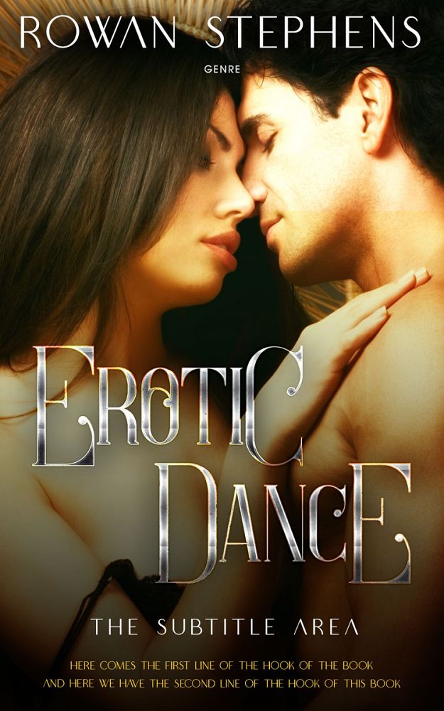 Front view of Mikado #11956 - Premade Erotica Book Cover | BookCoverZone