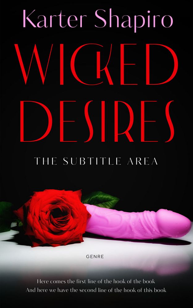 Front view of Charm #11979 - Premade Erotica Book Cover | BookCoverZone