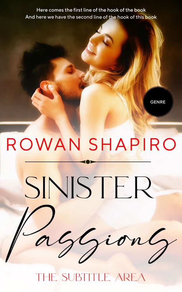 Front view of Albescent White #11994 - Premade Erotica Book Cover | BookCoverZone