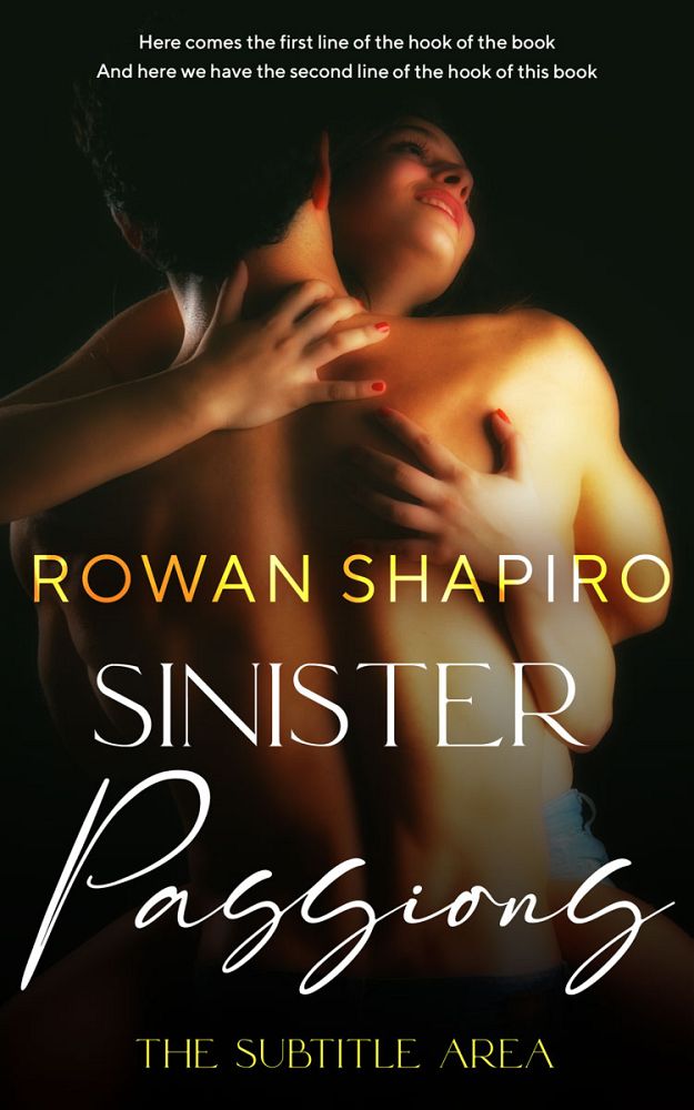 Front view of Twine #11999 - Premade Erotica Book Cover | BookCoverZone