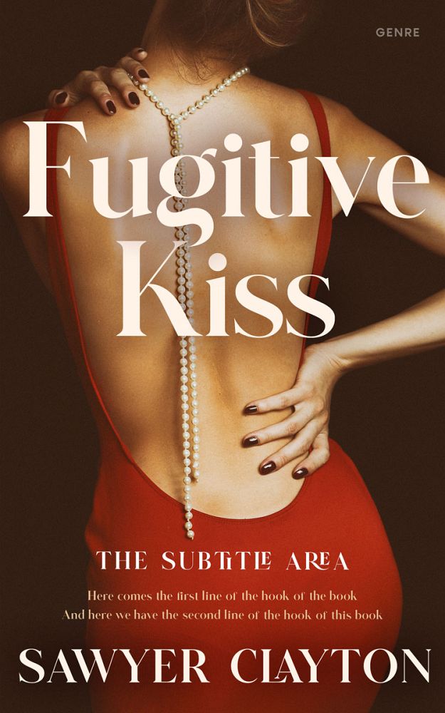 Front view of Grain Brown #12105 - Premade Erotica Book Cover | BookCoverZone