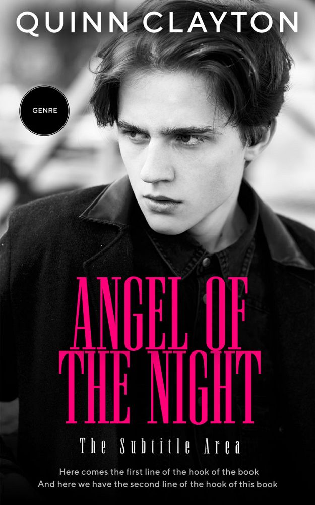 Front view of Cod Gray #12132 - Premade Teen & Young Adult Book Cover | BookCoverZone