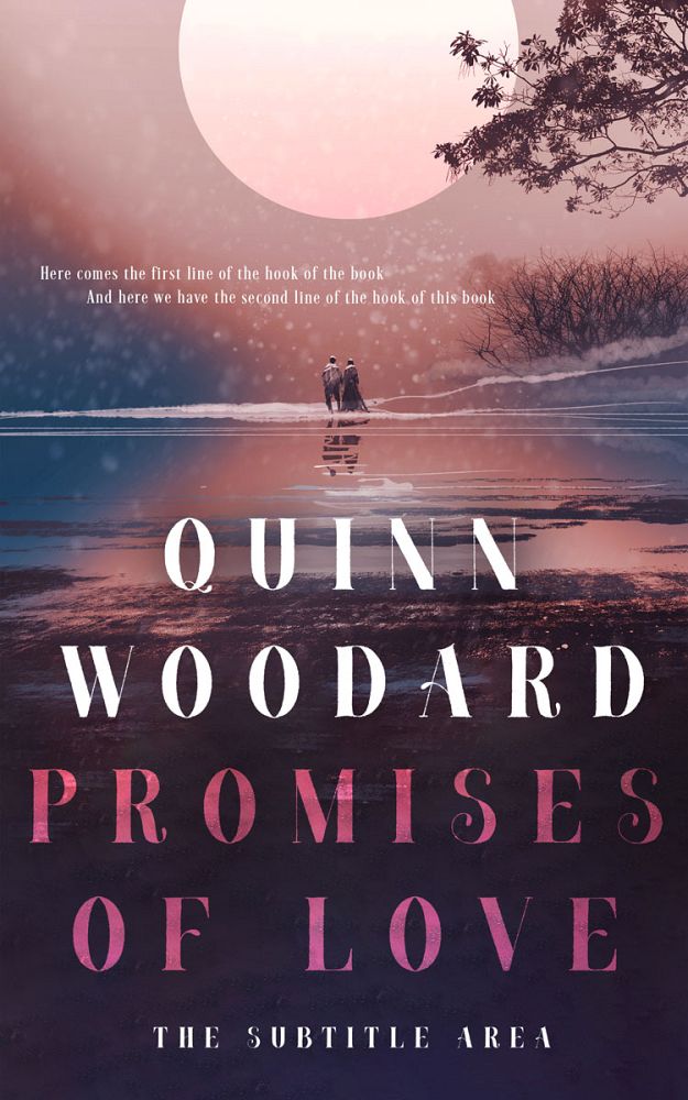 Front view of Eunry #12198 - Premade Romance Book Cover | BookCoverZone
