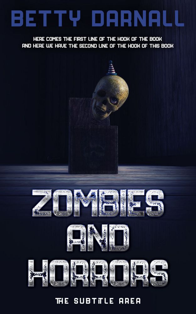 Front view of Vulcan #12308 - Premade Horror Book Cover | BookCoverZone