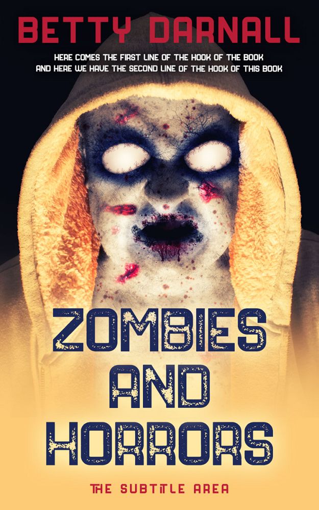 Front view of Mirage #12309 - Premade Horror Book Cover | BookCoverZone
