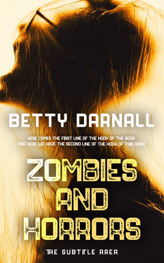 Front view of Chalky #12310 - Premade Horror Book Cover | BookCoverZone