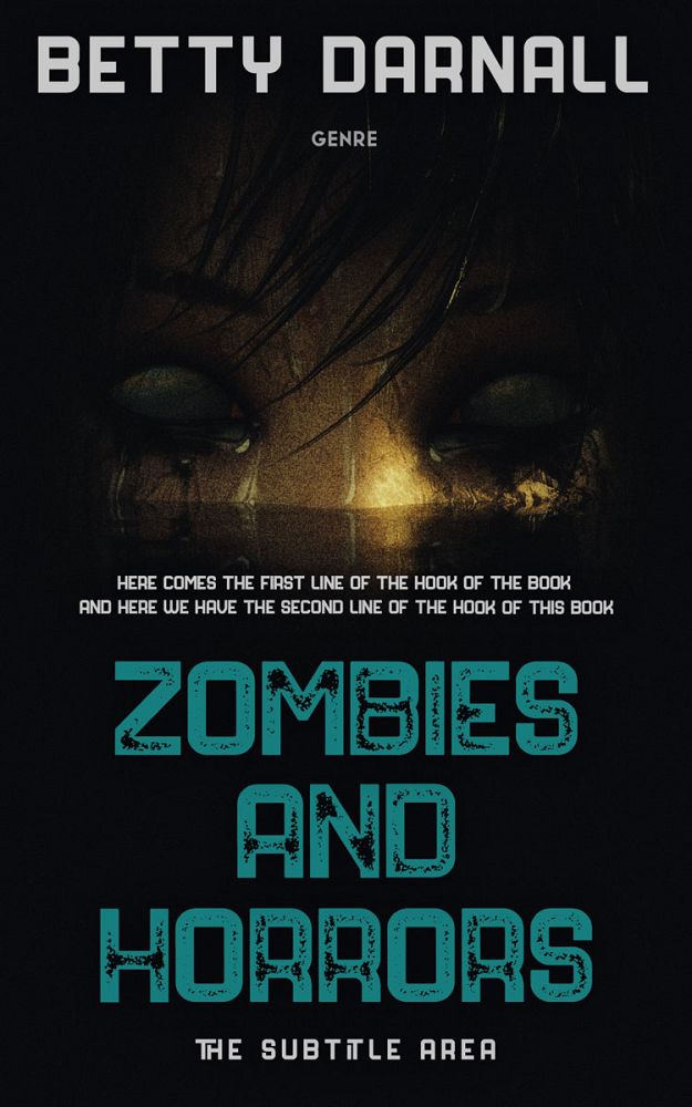 Front view of Woodsmoke #12315 - Premade Horror Book Cover | BookCoverZone
