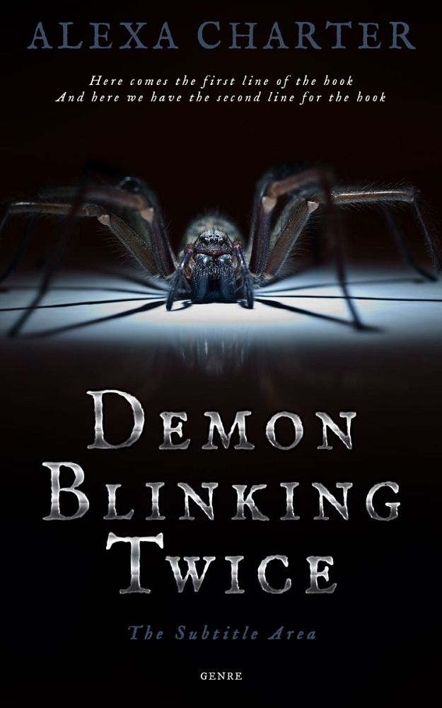 Front view of Cod Gray #12345 - Premade Horror Book Cover | BookCoverZone