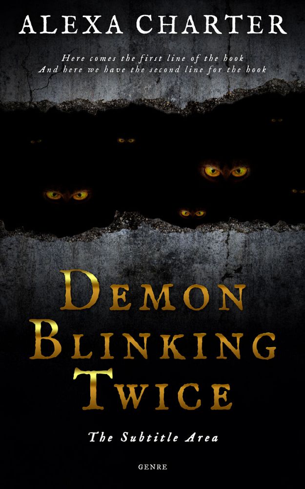 Front view of Cod Gray #12347 - Premade Horror Book Cover | BookCoverZone