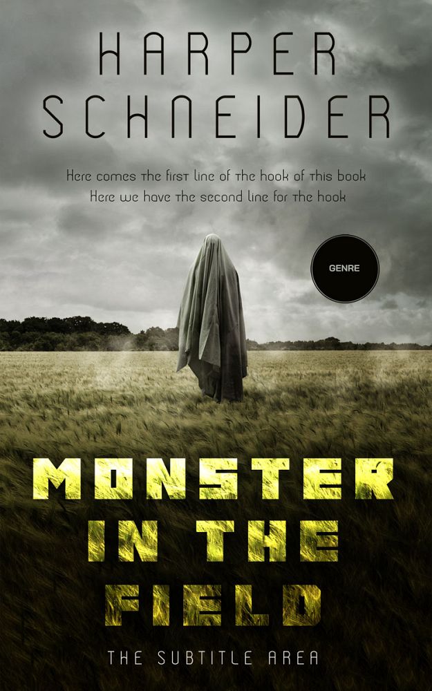 Front view of Birch #12434 - Premade Horror Book Cover | BookCoverZone