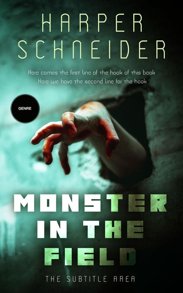 Front view of Log Cabin #12435 - Premade Horror Book Cover | BookCoverZone