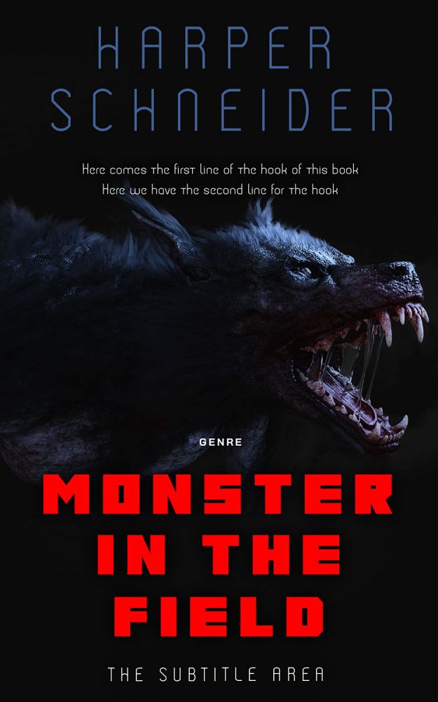 Front view of Woodsmoke #12446 - Premade Horror Book Cover | BookCoverZone