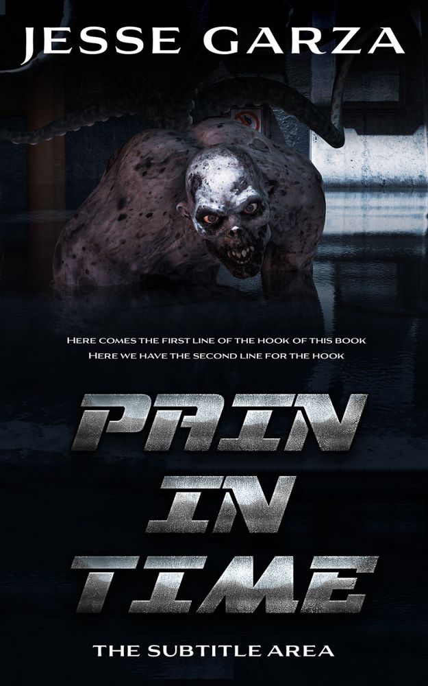 Front view of Cinder #12528 - Premade Horror Book Cover | BookCoverZone