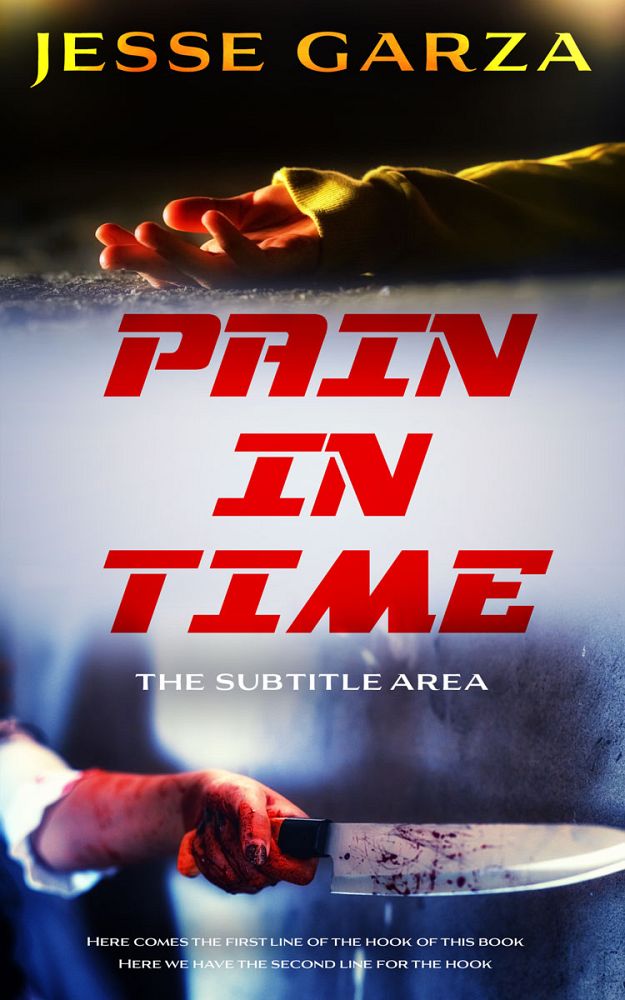 Front view of Careys Pink #12530 - Premade Action & Adventure Book Cover | BookCoverZone