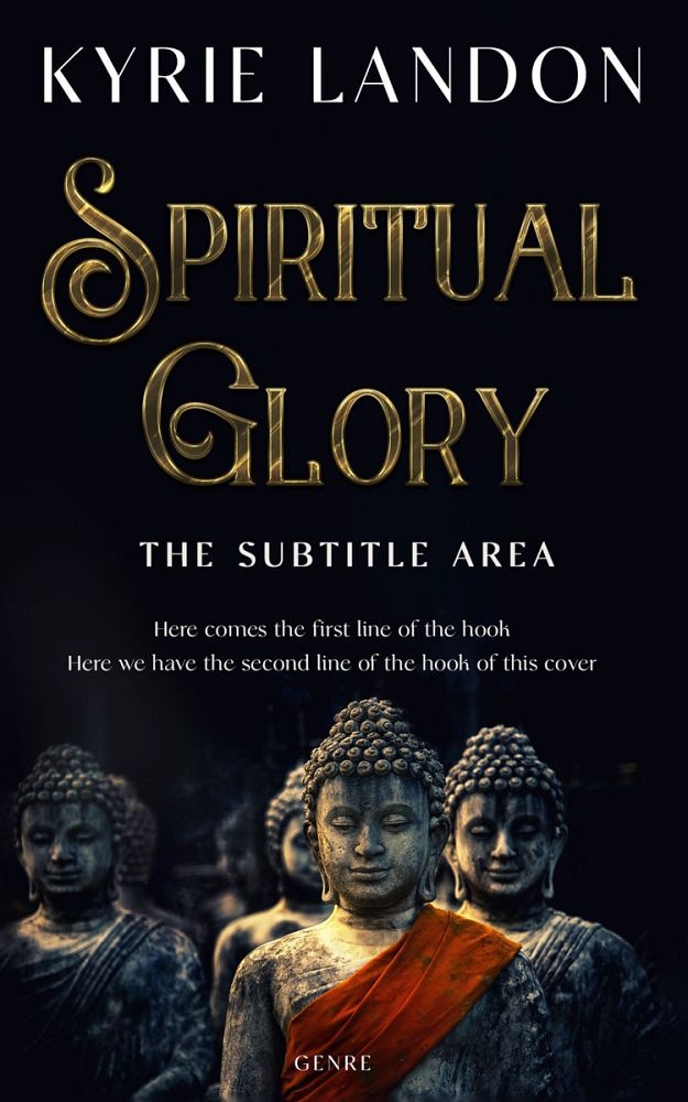 Front view of Cinder #12555 - Premade Religion & Spirituality Book Cover | BookCoverZone